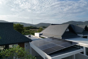 5 kW solar power system, Koh Phangan
