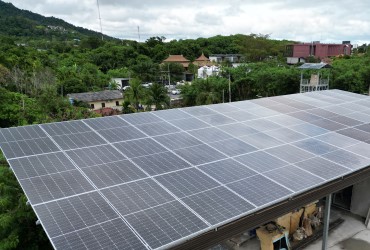 20 kW solar power system, Koh Phangan
