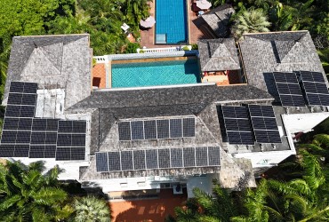 30 kW solar power system, Koh Phangan